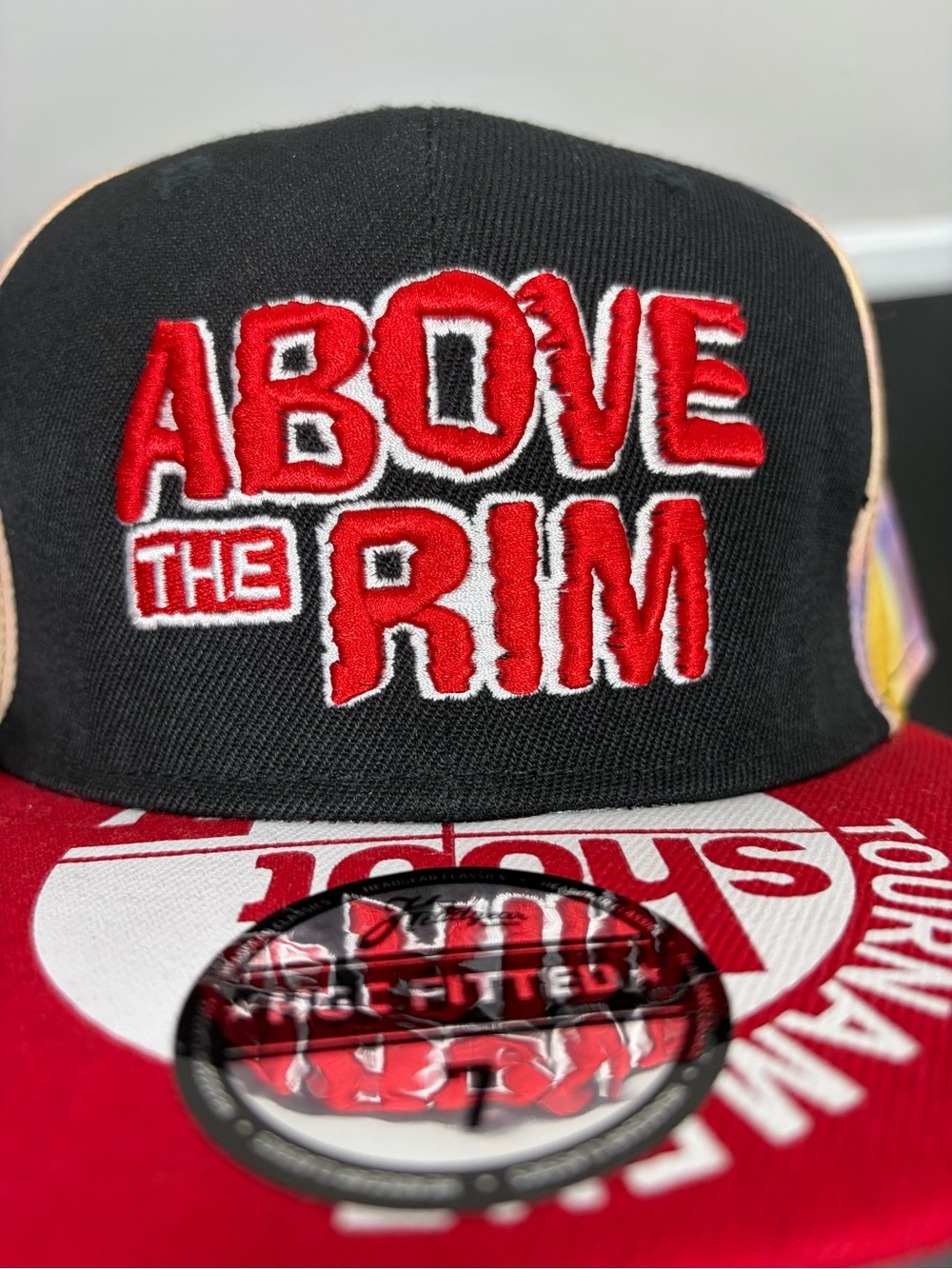 Headgear Classics Above The Rim 2Pac Love‎ Is IVM Fitted Hat Size 7 NWT